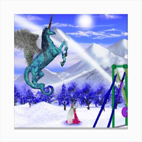 Unicornplayground 009 Canvas Print