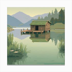 Pixel Art Canvas Print