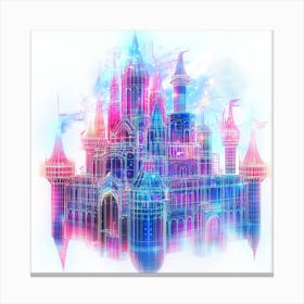 Disney Castle 7 Canvas Print