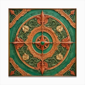 Ornate Ceiling Canvas Print