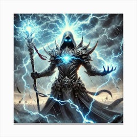 Warden Aethon Thunderstrike Canvas Print