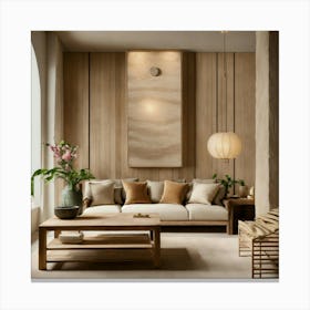 Modern Living Room 158 Canvas Print