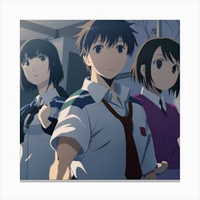 anime team Canvas Print