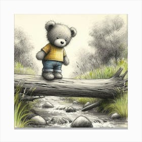 Teddy Bear 28 Canvas Print