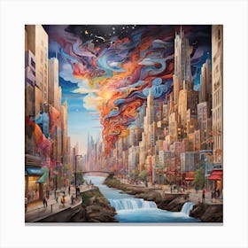 Cityscape Canvas Print