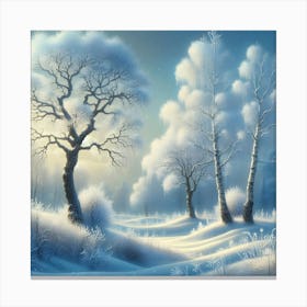 Winter Landscape 9 Canvas Print