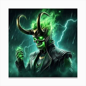 Loki Ghost Rider 1 Canvas Print