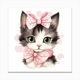 Cute Kitten 3 Canvas Print