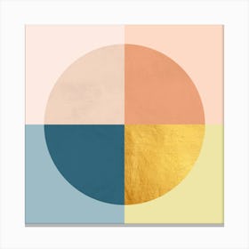 Modern geometric art 9 Canvas Print