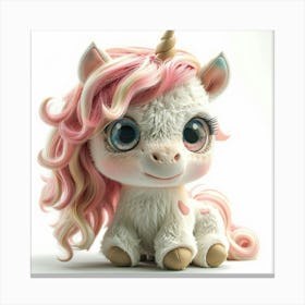 Tiffany Unicorn Canvas Print