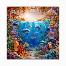 Under The Sea 2 Canvas Print