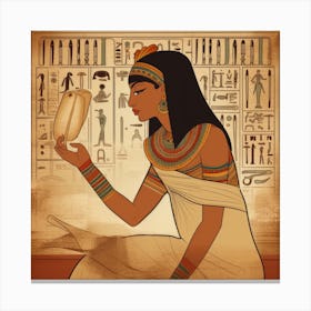 Egyptian Queen 1 Canvas Print