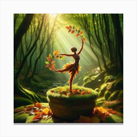 Autumn Dancer Canvas Print