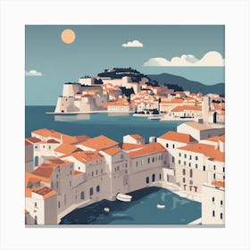 Dubrovnik Canvas Print