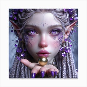 Elven Girl 12 Canvas Print