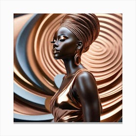 Beautiful African Woman 1 Canvas Print