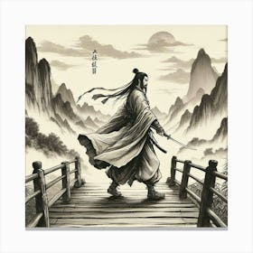 Chinese Warrior 2 Canvas Print