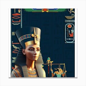Egyptian Queen 13 Canvas Print