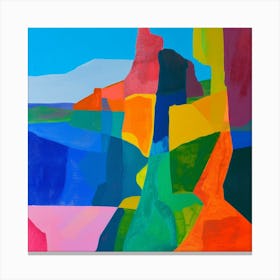 Abstract Travel Collection Bolivia 5 Canvas Print