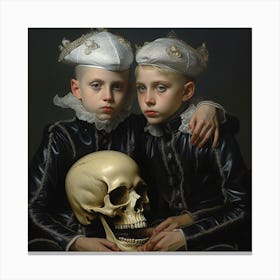 Richardvachtenberg Little Gays From Artworkin The Style Of Othe 4d523ca7 C95d 401c 96f0 D878bb96b1f0 1 Canvas Print