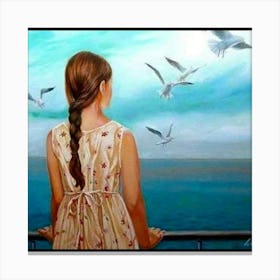 Seagulls Canvas Print