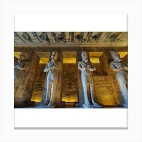 Egyptian Temple 40 Canvas Print