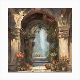 Archway 3 Canvas Print