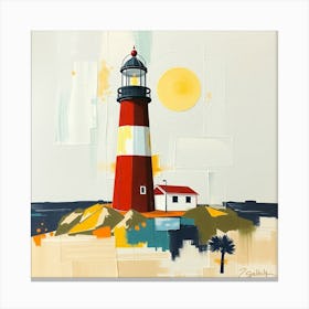 Lighthouse 50 Canvas Print