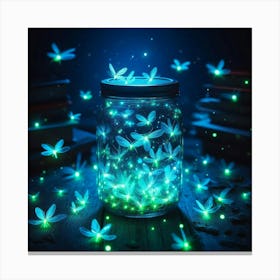 Fairy In A Jar Canvas Print