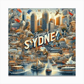 Legacy Of Sydney Canvas Print