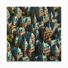 City In The Sky 2 Canvas Print