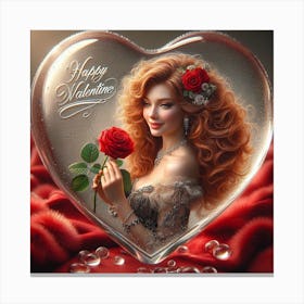 Happy Valentine'S Day 2 Canvas Print