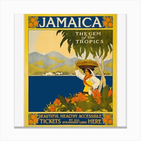 Gem Of The Tropics Canvas Print