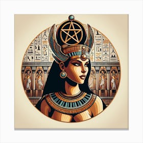 Egyptian Goddess Canvas Print