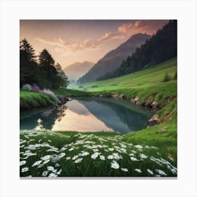 Peaceful Landscapes Photo (55) Canvas Print