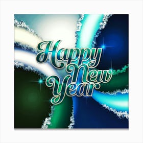 Happy New Year 5 Canvas Print