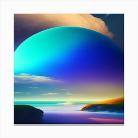 Sky Is Blue Canvas Print