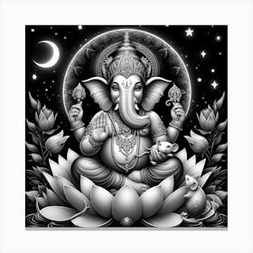 Ganesha Canvas Print