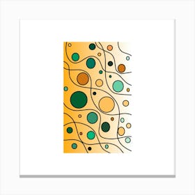 Abstract Circles 10 Canvas Print