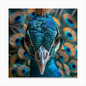 Peacock 12 Canvas Print