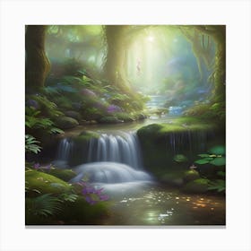 Fantasy Forest Canvas Print