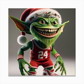 Grinch Canvas Print