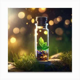 Life in a bottle Canvas Print