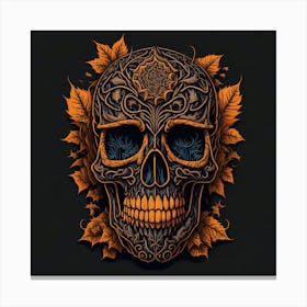 Sugar Skull 1 Canvas Print