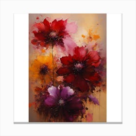 Bouquet of roses Canvas Print