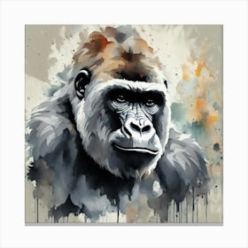 Gorilla 2 Canvas Print