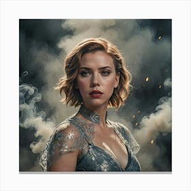 Black Widow 12 Canvas Print