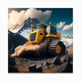 Buldozer Mountain (61) Canvas Print