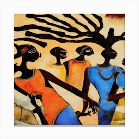 African Art #16 Canvas Print