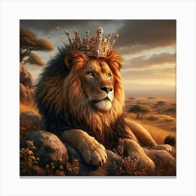 Lion King Canvas Print